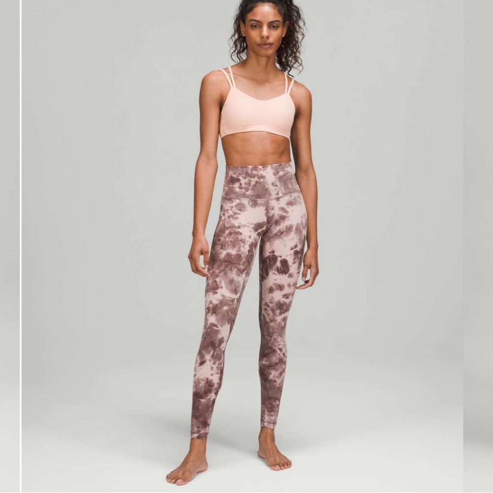 Lululemon Align High-Rise Diamond Dye Mink Bery Lunar Rock Leggings size 4
